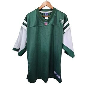 NFL Pro Line‎ New York Jets Football Jersey Green White Mens 2XL